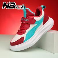 ราคา NBGAGA รองเท้าผ้าใบเด็กสีแดงคริสต์มาสปีใหม่สำหรับเด็กผู้ชายและเด็กผู้หญิงทำจากผ้ากำมะหยี่ใส่ในสายรัดตีนตุ๊กแกให้ความอบอุ่น (21134449254)