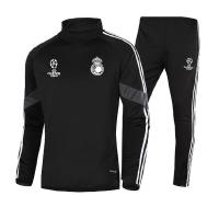 ราคา Messis Men Kids Boys เสื้อยืดเสื้อฟุตบอลชุดฤดูใบไม้ร่วงฤดูหนาวกางเกงขายาวชุด Paris Real Madrid C F S Training Wear (16553087068)