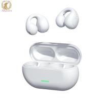 ราคา Clip On Bone Conduction Headphones Touch Control Stereo Sound Wireless Earphones For Workouts Running Work (21121527409)