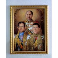 ราคา กรอบทองภาพร 5ร 9ร10 เคารพบูชาภาพเคลือบฟีล์มลามิเนตอย่างดีทนทานขนาดรวมกรอบ18x23 นิ้ว สามารถแขวนได้ (5783320252)