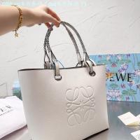 ราคา LOEWE เวอร์ชั่นไฮเอนด์ที่มีความหมายว่ามี Luo กระเป๋าถือ Wei กระเป๋าสีเทาอ่อนหนังลิ้นจี่ลายดั้งเดิมกระเป๋าโท้ทแพ็คเกจเกาหลีมากขึ้น (19890639768)