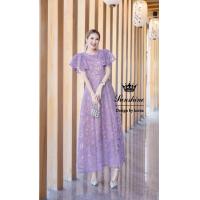 ราคา Jungkook พร้อมส่ง S 3XL dress เดรส เดรสยาว เดรสลูกไม้ ยาวอลังการมาก เดรสสีม่วง เดรสสีขาว เดรสสาวอวบ ชุดสาวอวบ ชุดออกงาน ใส่ไปงานแต่ ใส่ไปทะเล ชุดเดรส ชุดกระโปรงยาว แขนระบาย คอกลม (20077621728)