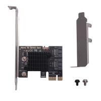ราคา PCIe to SATA 3 0 6G SSD Adapter PCI E PCI Express X1 Controller Expansion Card Riser Card Mining Card (20486399756)