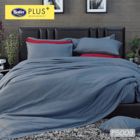 Satin Plus ชุดผ้าปูที่นอน ขนาด 5 ฟุต 5 ชิ้น รุ่น PS009