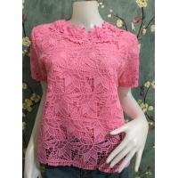 ราคา เสื้อลูกไม้ เสื้อลูกไม้สวยๆ เสื้อสาวอวบ อก36384042 เสื้อออกงาน เสื้อไปวัด ทำบุญ เสื้ออลูกไม้สวยๆ รุ่น4214ใบไม้ (18911696616)