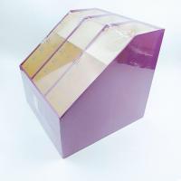 ราคา กล่องใส่เอกสาร 3ช่อง กล่องใส่เอกสาร A4 สีพื้น กล่องเอกสาร เก็บเอกสาร (3465462988)