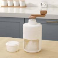 ราคา เครื่องบดน้ำแข็งแบบพกพาขนาดเล็ก ๆ แบบมือถือ เครื่องบดน้ำแข็งแบบมือหมุน เครื่องบดน้ำแข็งในบ้าน ครั้งเดียวแตกน้ำแข็งได้เร็วในหนึ่งนาที น้ำแข็งทรงสนุกทำเองที่บ้าน (19875076049)