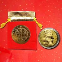 ราคา เหรียญที่ระลึกทองคำ HZP สำหรับปีมังกรเริ่มต้นที่2024 เหรียญสำหรับปีมังกรเป็นของขวัญที่ระลึก (20920362850)