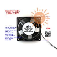 ราคา พร้อมส่งจากไทย พัดลม พัดลมทำความเย็น Axial Cooling Fan DP200A PN2123HSL 12038 220Vac 4 5นิ้ว พัดลมระบายความร้อน Cabinet Cooling Fan Industrial Fan Ball Bearing ลูกปืน Sleeve Bearing Cooling Fan (10713