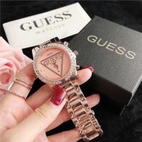 ราคา Guess Diamond Stainless steel strap Women Watch Lady Caual Quartz Watch Wanita Jam Tangan (16301771272)