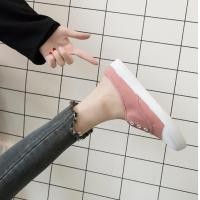 ราคา พร้อมส่งรองเท้าผ้าใบเปิดส้น แบบสวมไม่ผูกเชือก 4 สี พร้อมส่งในไทย ใส่ดีมาก ซักได้ไม่เป็นขุย (17127111964)