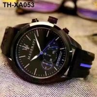 ราคา 2020 WeChat business generation MASERATI casual steel belt mens watch waterproof quartz (19613505775)