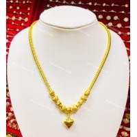 ราคา สร้อยคอระย้า หนัก 2 สลึง ยาว 20 นิ้ว ทองชุบ เกรดดี (16622682591)