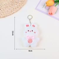 ราคา พวงกุญแจตุ๊กตา พวงกุญแจน่ารัก DISFUNNY หมีสำหรับเด็ก พวงกุญแจตุ๊กตากระต่าย กระต่ายกระต่ายกระต่าย แพนด้าแพนด้าแพนด้า พวงกุญแจตุ๊กตาหมีแพนด้า พวงกุญแจรูปกุญแจ น่ารักน่ารักๆ จี้ตุ๊กตาหมี จี้ห้อยกระเป๋า (