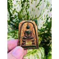 ราคา พระสมเด็จพิมพ์ประธาน เนื้อหยกเขียวหลังเรียบ ปิดแผ่นทองแท้ (8072791398)