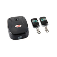 ราคา Universal Garage Door Wireless Remote Controls Chain Type External Electric Roller Shutter Door Controller 433Mhz Easy to Use Black (20691940747)