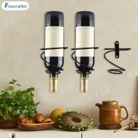 ราคา อุปกรณ์จัดชั้นวางแก้วชั้นแขวนไวน์โลหะติดผนังสำหรับบาร์ห้องครัวบ้านชั้นวางแก้วของแขวนตกแต่งฝรั่งเศส (20025394559)