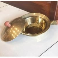 ราคา หม้ออบทองเหลือง ขนาด 7 นิ้้ว ด้ามไม้ (9536935322)