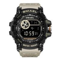 ราคา SMAEL นาฬิกาข้อมือผู้ชาย Sport Digital LED ระบบแสดงตัวเลข รุ่น SM8010 NEW พร้อมกล่องเหล็ก SMAEL เท่ห์ (4916834817)