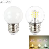 ราคา Jmax ไตร Colour 5W 7W 9W หลอดไฟ LED 3สีใน1ที่จับ E27หลอดไฟ LED G45ทรงกลมมีฟองขนาดเล็กสีขาวนวล เป็นกลาง สีขาวอบอุ่น220V 240V (20603903122)