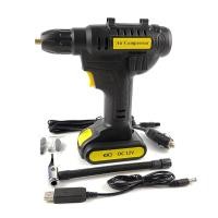 ราคา รับประกัน 3 ปี TV Direct BLACK HAWK 12V เครื่องสูบลมไฟฟ้าไร้สาย ที่สูบลมไฟฟ้ากำลังไฟ 120w แบตเตอรี่ 2000mAh ที่สูบลมรถยนต์ ที่สูบลมรถยนต์ เครื่องสูบลมรถ ปั๊มลม ที่เติมลมพกพา เติมยางได้4ล้อ (1647614055