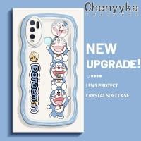 ราคา เคส Chenyyka สำหรับ VIVO Y30เคส Y50 Y30i แฟชั่นน่ารักโดราเอม่อนสีสันสดใสลายคลื่นขอบครีมเคสมือถือกันกระแทกแบบใสที่สร้างสรรค์เคสโปร่งใสลายกล้องถ่ายรูปเรียบง่ายฝาครอบป้องกันซิลิโคน (17343024480)