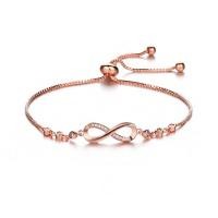 ราคา สร้อยข้อมืออินฟินิตี้สำหรับผู้หญิง1ชิ้น925เงินสเตอร์ลิงกำไลข้อมือและกำไลปรับได้ของขวัญแต่งงาน (17460282731)