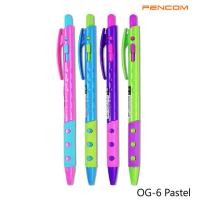 ราคา Pencom OG06 FANCY ทึบ ปากกาหมึกน้ำมันแบบกดสีน้ำเงิน (21247698828)