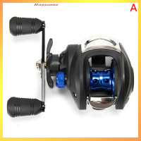 ราคา Hassanne รอกตกปลาซ้ายขวามือ baitcasting Reel ระบบเบรคปรับได้8kg (20206728268)