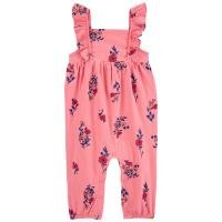 ราคา CarterS Jumpsuit 1Pc Pink Floral L8 คาร์เตอร์เสื้อผ้าชุดจั๊มสูทมีลาย (16211155564)