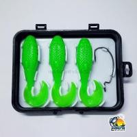 ราคา เหยื่อตกปลา ปลายาง กะปอม เอ Kapom A jump by เป็นหนึ่ง หยดจั้ม 1กล่อง บรรจุ 3 ตัว เบ็ด 4 0 9cm 12 g น้าเป็นหนึ่ง มี 9 สี (13529203582)