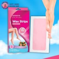ราคา Watsons wax กำจัดขน วัตสัน กล่องชมพู อ่อนโยน 1กล่อง 8แผ่น (21074437037)