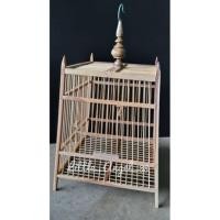ราคา กรงนกเล็ก กรงนกหัวจุก กรงนกป่า ขนาด 15 ซี่ พร้อมหัวกรงและถาด บริการเก็บเงินปลายทาง สำหรับคุณ (16219594793)