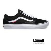 ราคา VANS OLD SKOOL PRO รองเท้าผ้าใบสีดำลายขาว สินค้ามีประกันแท้ ซื้อหนึ่งแถมหนึ่งถุงน่องผ้าฝ้าย (15135151000)
