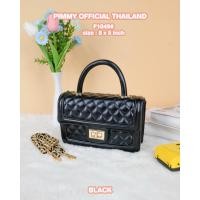 ราคา กระเป๋าสะพาย Pimmy coco พร้อมผ้าผูกโบว์แบรนด์แท้Pimmy No F 1049 (17447904561)