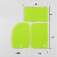 ราคา แผ่นปาดเค้ก ทีปาดเค้ก มี3แบบใน1ชุด แผ่นปาดครีม ที่ตัดแป้ง แผ่นพลาสติกปาดเค้ก (13060933379)