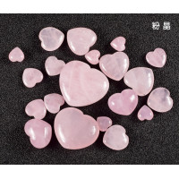 ราคา Fairy Castle 1ชิ้นควอตซ์ธรรมชาติรูปหัวใจคริสตัลปาล์มรักการรักษาพลังงานสีบริสุทธิ์เครื่องประดับ Diy ทำวัสดุ (9250334131)