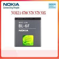 ราคา Original BL 6F แบตเตอรี่โทรศัพท์สำหรับ Nokia 6788 N78 N79 N95 BL6F 1200mAh (17906150724)