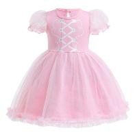 ราคา ชุดเดรสเด็กผู้หญิงเด็กน้อยผ้าฝ้ายสีชมพูเจ้าหญิงออโรร่าลายการ์ตูนสำหรับเด็กผู้หญิงอายุ1 7ปี (16966983446)