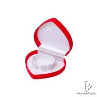 ราคา กล่องกำมะหยี่ใส่ชุดเครื่องประดับ สีแดง ขาว ทรงสี่เหลี่ยม หัวใจ กล่องใส่เพชร กล่องใส่พลอย กล่องทอง กล่องสินสอด (19137338307)