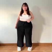 ราคา Pleat pants กางเกงขายาวเอวสูงสม็อคไซต์ใหญ่ ขายาวเอว60นิ้ว กางเกงขายาวไซต์ใหญ่ กางเกงขายาวพลัสไซต์ กางเกงขายาวผ้าพลีท (20537107636)