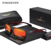 ราคา แว่นตากันแดดสำหรับแท้ผู้ชาย KINGSEVEN ดีไซน์ใหม่2023แว่นกันแดดแว่นตาโพลาไรซ์สำหรับผู้ชายเลนส์ยูวีแว่นตาแฟชั่น Oculos De Sol (19921484074)