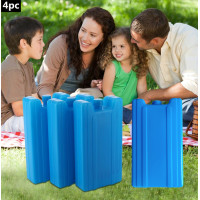 ราคา พร้อมส่ง Cool Ice Pack ก้อนน้ำแข็งเทียมแบบเรียบ 400ml 4 ก้อน (11327339322)