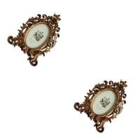 ราคา กรอบรูปย้อนยุควินเทจ8X6 5X7 กรอบวงรีที่เก็บรูปถ่าย (19907196729)