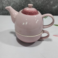 ราคา French Le Creuset ชุดเครื่องเคลือบดินเผาเครื่องเคลือบดินเผา ส่วนผสมของชาอังกฤษยามบ่าย (16550499690)