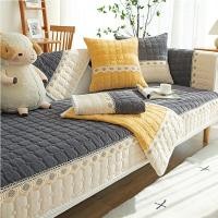 ราคา ผ้าคลุมโซฟาผ้าลูกฟูกสำหรับห้องนั่งเล่นโซฟา1 2 3 4ที่นั่งผ้ายืดคลุมเก้าอี้โซฟารูปตัว L (12699507488)