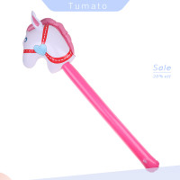 ราคา Tumato ม้าเป่าลมหัวม้า1ชิ้นของตกแต่งงานปาร์ตี้ก้านลูกโป่งธีมม้าโพนี่ (20478689957)