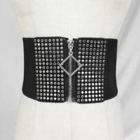 ราคา เข็มขัดชุดไทย เข็มขัดy2k สายรัดเข็มขัด เข็มขัดสายพาน แถบรัดเอวยางยืด หนังพียู หมุดย้ำ เข็มขัดรัดเอว ง่ายๆ หัวเข็มขัดโลหะโลหะ เข็มขัดแบบกว้าง สำหรับผู้หญิง (20981912759)