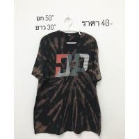 ราคา เสื้อยืดมือสองมัดย้อมไซส์ 2XL (19419387386)