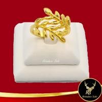 ราคา Ring No 73RD แหวนหุ้มทอง แหวนผู้หญิง แหวนแฟชั่นทองชุบ แหวนใบมะกอก นน 1 สลึง งานเคลือบแก้วหนาพิเศษ ชุบทองไมครอน พร้อมส่ง (16932638124)